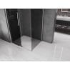 Mexen Velar cabine de douche coulissante 110 x 75 cm, graphite, chrome - 871-110-075-41-01