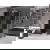 Mexen Velar Schiebedusche 130 x 85 cm, grafit, chrom - 871-130-085-41-01