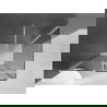 Mexen Velar Duschkabine Schiebetür 140 x 100 cm, graphit, chrom - 871-140-100-41-01