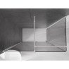 Mexen Velar klizna tuš kabina klizna 160 x 85 cm, grafit, krom - 871-160-085-41-01