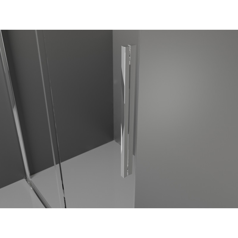 Mexen Velar klizni kabina klizni 160 x 80 cm, grafit, krom - 871-160-080-41-01