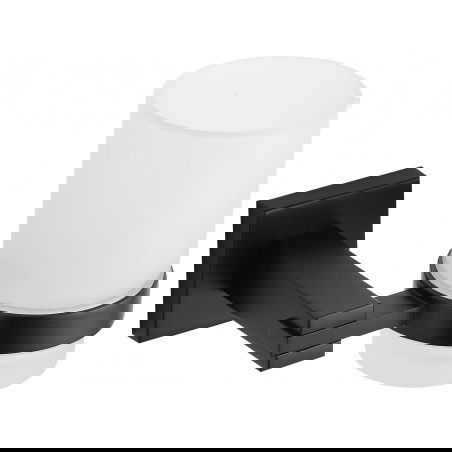 Mexen Vane tandenborstelbeker, zwart - 7020938-70