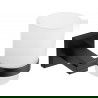Mexen Vane tandenborstelbeker, zwart - 7020938-70