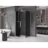 Mexen Velar cabine de douche coulissante 120 x 100 cm, graphite, blanc - 871-120-100-41-20