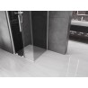 Mexen Velar drsna pršna kabina 120 x 120 cm, grafitna, bela - 871-120-120-41-20