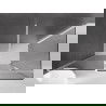 Mexen Velar Duschkabine Schiebetür 160 x 90 cm, graphit, weiß - 871-160-090-41-20