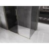 Mexen Velar Schiebeduschkabine 140 x 75 cm, Graphit, Gold - 871-140-075-41-50