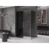 Mexen Velar klizna vrata tuša na kliznim vratima 150 x 85 cm, grafit, zlato - 871-150-085-41-50