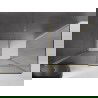 Mexen Velar schuifbare douchecabine 140 x 70 cm, grafiet, goud - 871-140-070-41-50