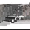 Mexen Velar Duschkabine schiebbar 90 x 70 cm, Frost, Chrom - 871-090-070-31-01