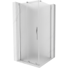 Mexen Velar lükand dušikabiin 90 x 90 cm, härmas, kroom - 871-090-090-31-01