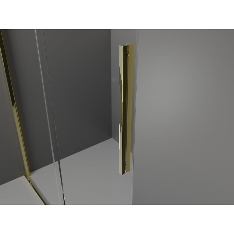 Mexen Velar liugustega dušinurk 160 x 85 cm, grafiit, kuldne - 871-160-085-41-50