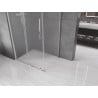 Mexen Velar cabine de douche coulissante 110 x 100 cm, givré, chrome - 871-110-100-31-01