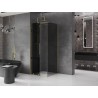 Mexen Velar klizna tuš kabina klizna 90 x 90 cm, grafit, zlatna - 871-090-090-41-50