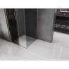 Mexen Velar klizna tuš kabina klizna 90 x 90 cm, grafit, zlatna - 871-090-090-41-50