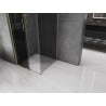 Mexen Velar kabina prysznicowa rozsuwana 120 x 120 cm, grafit, złota - 871-120-120-41-50
