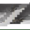 Mexen Velar schuifdouchewand 130 x 90 cm, grafiet, goud - 871-130-090-41-50