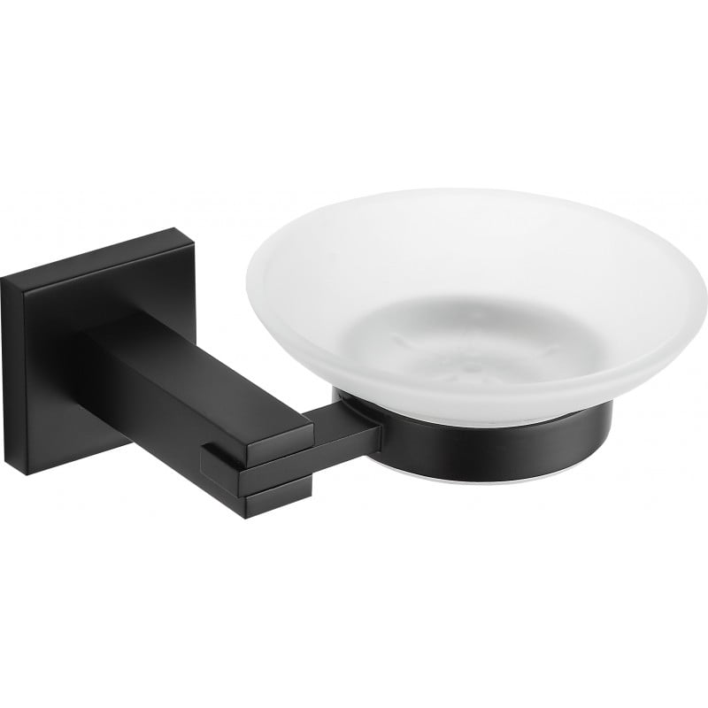 Mexen Vane Seifenschale, schwarz - 7020939-70