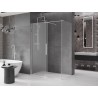 Mexen Velar lükandustega dušinurk 140 x 75 cm, matt, kroom - 871-140-075-31-01