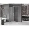 Mexen Velar cabine de douche coulissante 150 x 85 cm, givre, chrome - 871-150-085-31-01