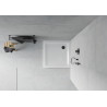 Mexen Flat quadratische Slim-Duschwanne 90 x 90 cm, weiß, schwarzer Siphon - 40109090B