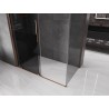 Mexen Velar klizna za tuš klizna 150 x 80 cm, grafit, ružičasto zlato - 871-150-080-41-60