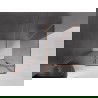 Mexen Velar Duschkabine, Schiebetür, 120 x 85 cm, Graphit, gebürstetes Kupfer - 871-120-085-41-65