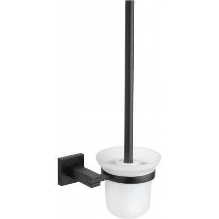 Mexen Vane brosse de toilette, noire - 7020950-70