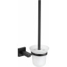 Mexen Vane brosse de toilette, noire - 7020950-70