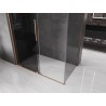 Mexen Velar klizna tuš kabina 160 x 90 cm, grafit, brušena bakar - 871-160-090-41-65