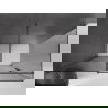 Mexen Velar Duschkabine verschiebbar 140 x 85 cm, Graphit, gebürstet Gun Grey - 871-140-085-41-66