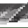 Mexen Velar Duschkabine schiebbar 160 x 90 cm, Graphit, Schwarz - 871-160-090-41-70