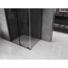 Mexen Velar Duschkabine schiebbar 110 x 80 cm, Graphit, Schwarz - 871-110-080-41-70