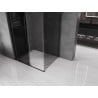 Mexen Velar cabine de douche coulissante 120 x 90 cm, graphite, noire - 871-120-090-41-70