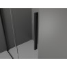 Mexen Velar klizna tuš kabina klizna 110 x 100 cm, grafit, crna - 871-110-100-41-70