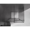 Mexen Velar klizna tuš-kabina klizna 90 x 75 cm, grafit, gun metal - 871-090-075-41-95