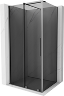 Mexen Velar klizni tuš kabina 110 x 75 cm, grafit, gun metal - 871-110-075-41-95