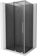 Mexen Velar Schiebeduschkabine 120 x 70 cm, Graphit, gebürsteter Nickel - 871-120-070-41-97