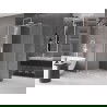 Mexen Velar Duschkabine Schiebetür 100 x 80 cm, matt, weiß - 871-100-080-31-20