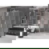 Mexen Velar Schiebeduschtür 110 x 80 cm, matt, weiß - 871-110-080-31-20