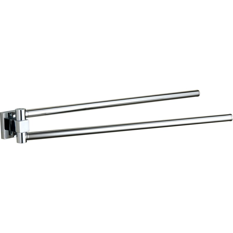 Mexen Rufo doble toallero giratorio, cromado - 7050925-00