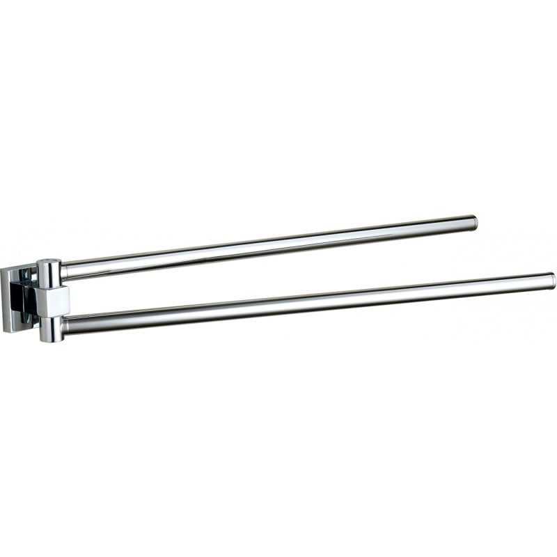 Mexen Rufo double swivel towel rack, chrome - 7050925-00