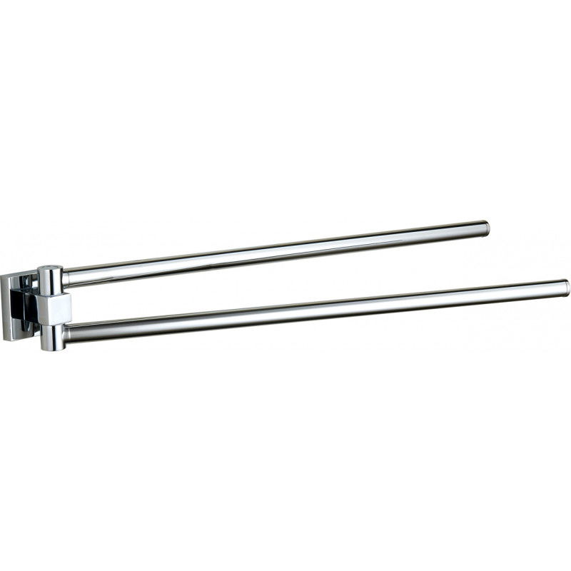 Mexen Rufo dubbel roterande handdukshängare, krom - 7050925-00