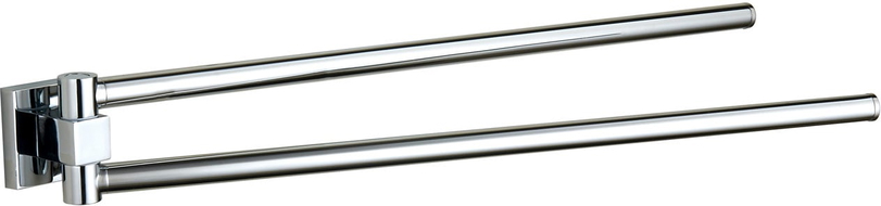 Mexen Rufo dubbele draaibare handdoekhouder, chroom - 7050925-00