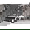 Mexen Velar schuifbare douchecabine 100 x 100 cm, matglas, wit - 871-100-100-31-20