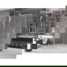 Mexen Velar Duschkabine verschiebbar 150 x 75 cm, gefrostet, weiß - 871-150-075-31-20