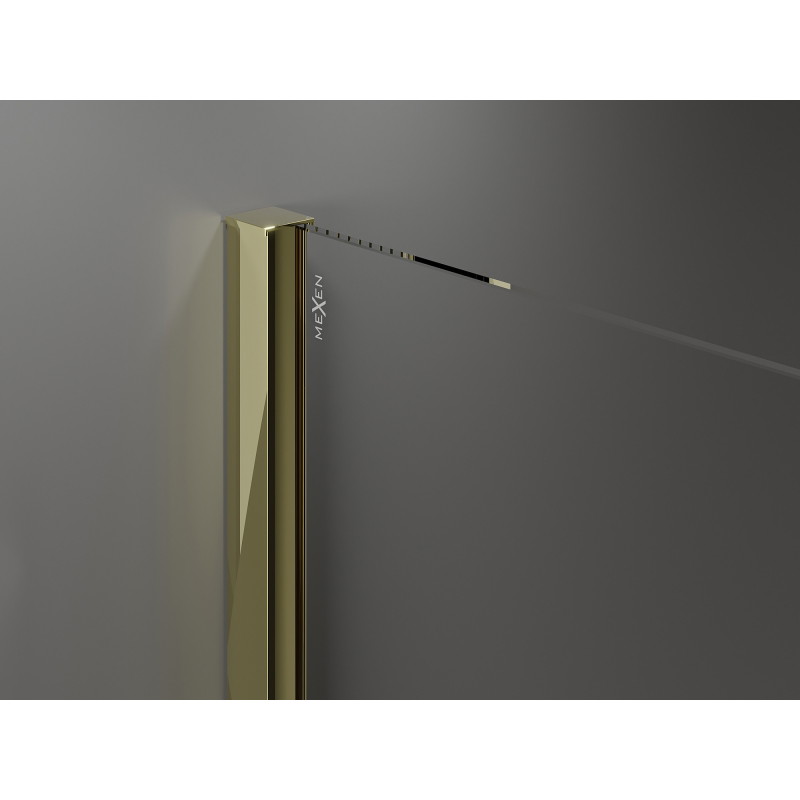 Mexen Velar lükandustega dušinurk 140 x 85 cm, religioosne, kuldne - 871-140-085-31-50