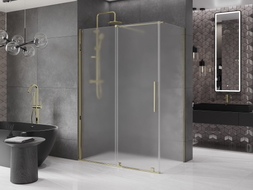 Mexen Velar lükand dušikabiin 160 x 80 cm, matt, kuldne - 871-160-080-31-50