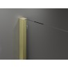 Mexen Velar lükand dušikabiin 90 x 100 cm, härmatis, kuldne harjatud - 871-090-100-31-55