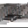 Mexen Velar Duschkabine verschiebbar 110 x 85 cm, matt, Roségold - 871-110-085-31-60